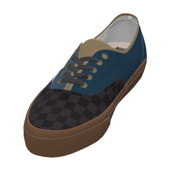 Authentic - Denim Check