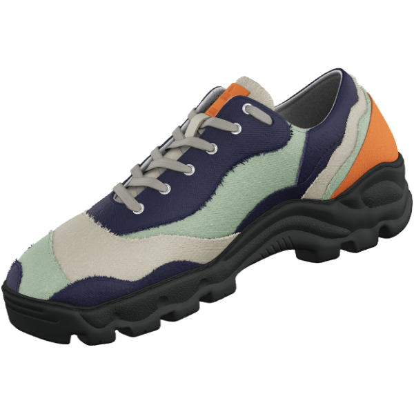 Landscape Canvas - Midnight Mint