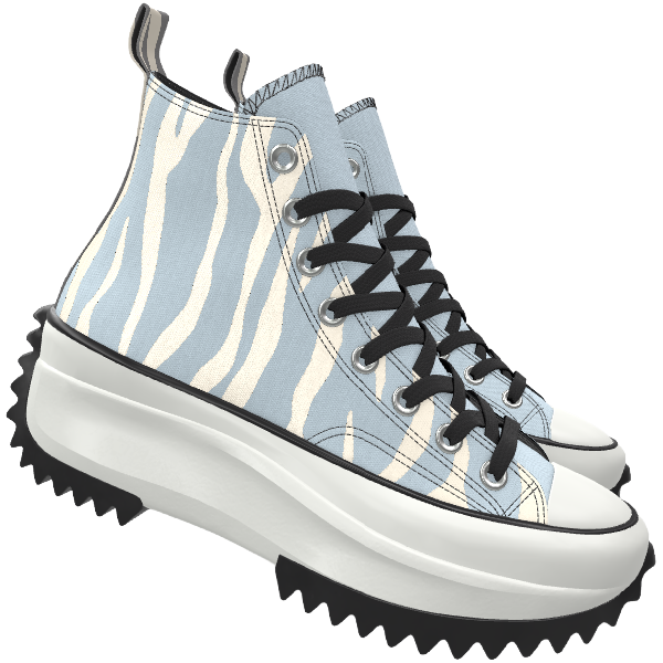 Run Star - Glacier Zebra