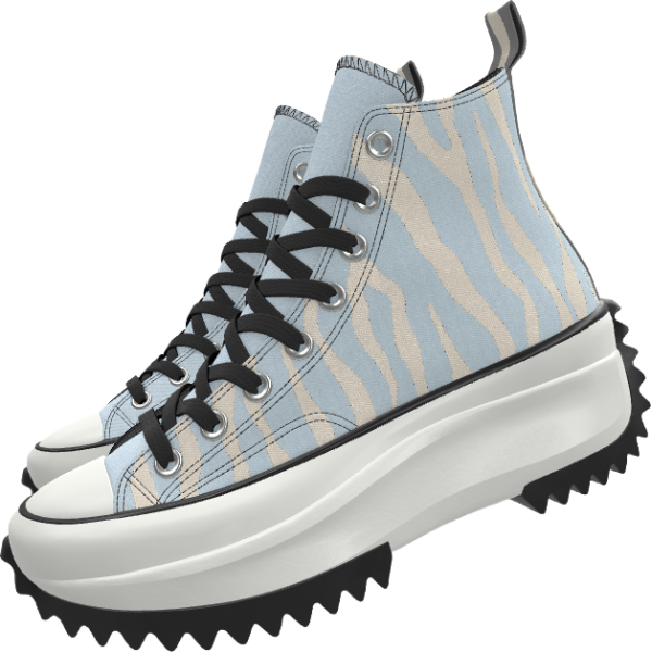 Run Star - Glacier Zebra